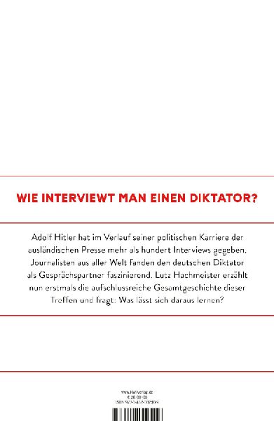 Produktbild: Hitlers Interviews
