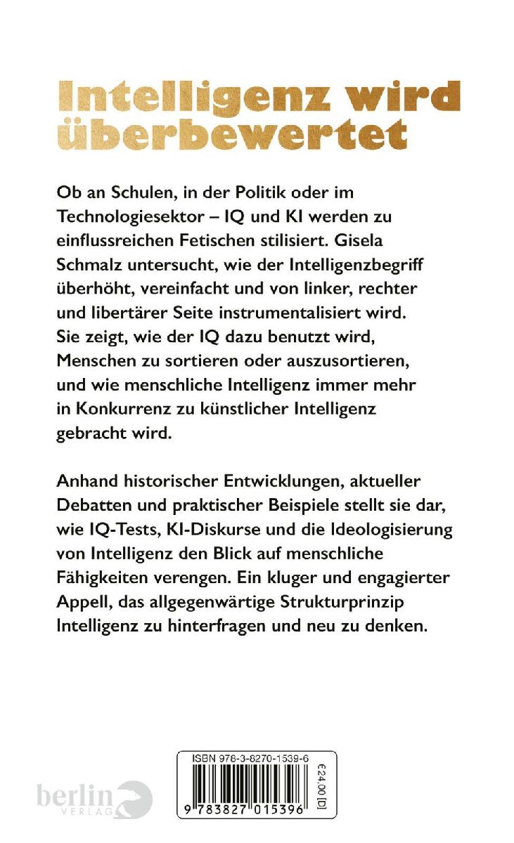 Produktbild: Fetisch Intelligenz