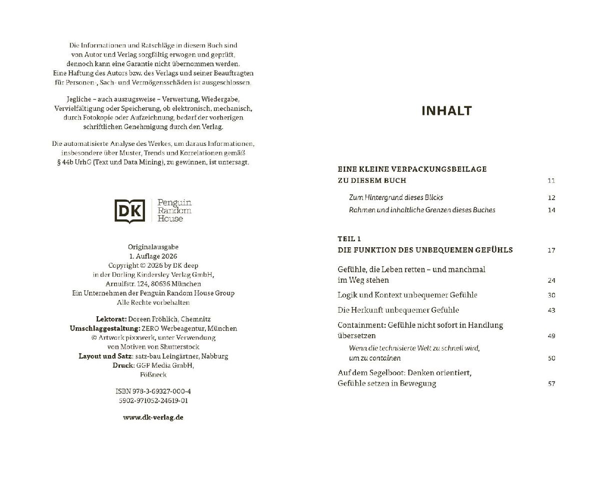 Produktbild: Unbequeme Gefühle