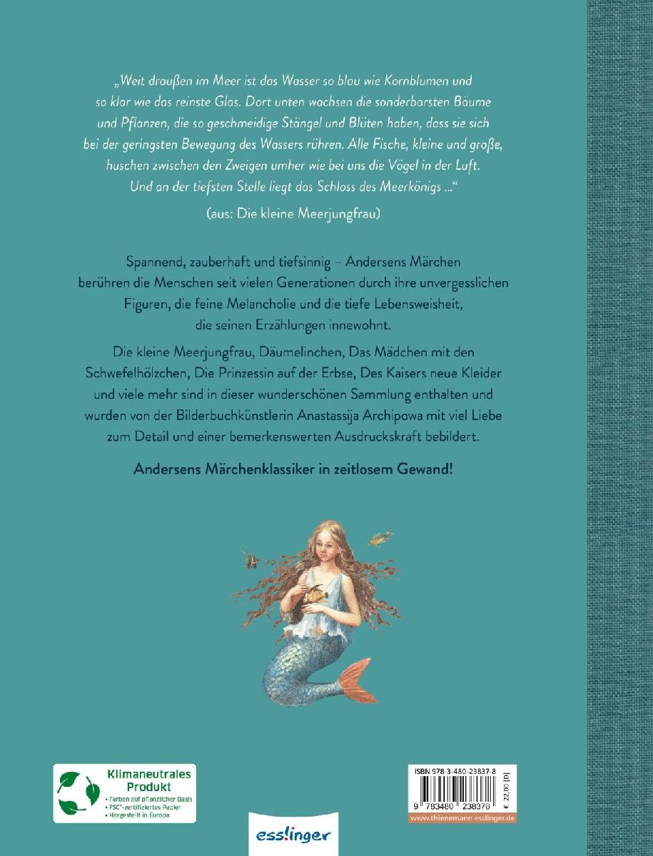Produktbild: Die schönsten Märchen von Hans Christian Andersen