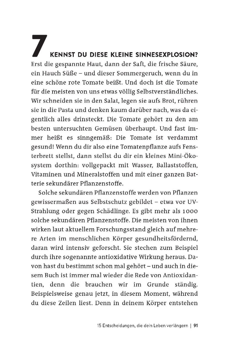 Produktbild: 15 Entscheidungen, die dein Leben verlängern