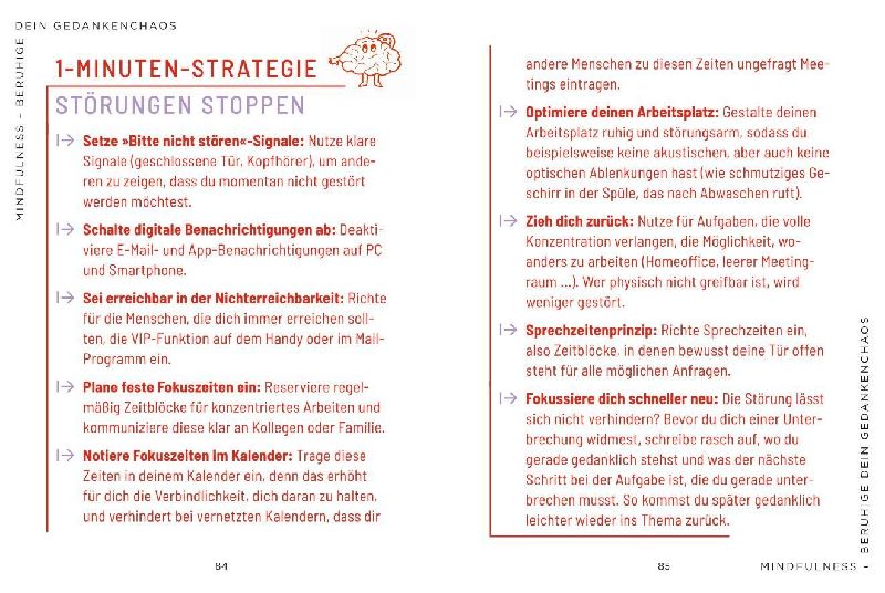 Produktbild: Die 1-Minuten-Strategie gegen mentale Erschöpfung
