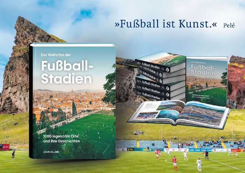 Produktbild: Der Weltatlas der Fußball-Stadien