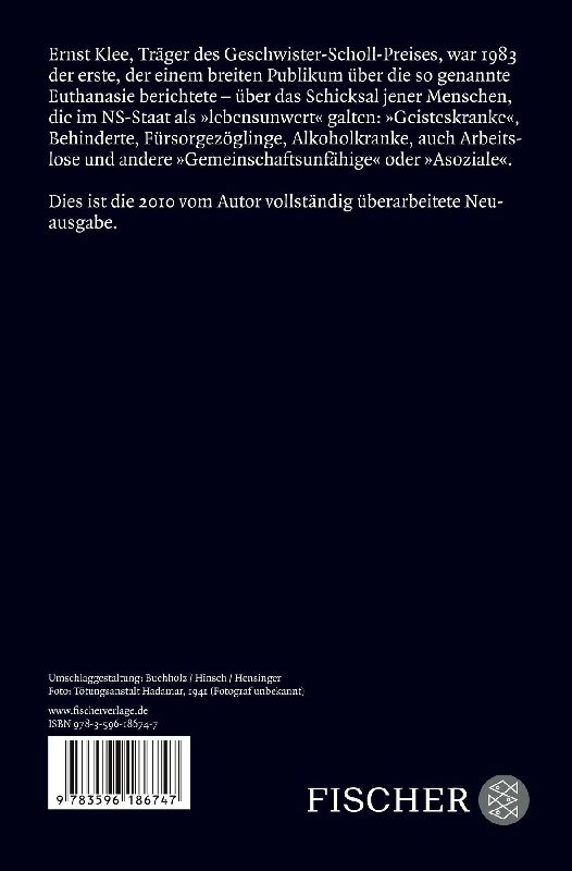 Produktbild: 'Euthanasie' im Dritten Reich