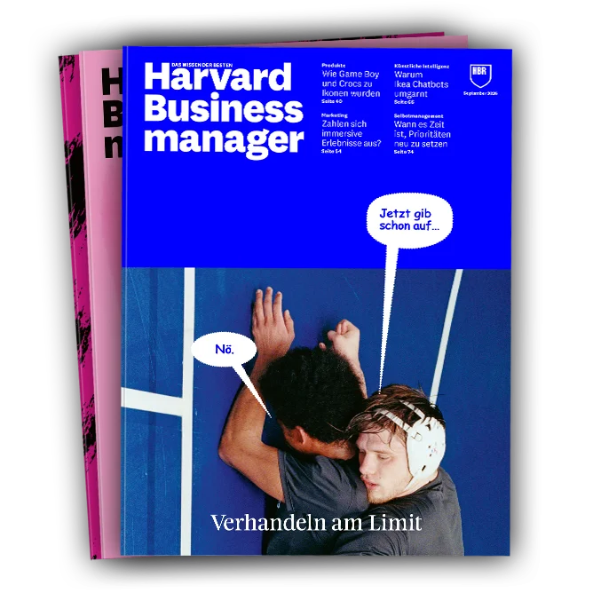 Harvard Business manager  drei Hefte