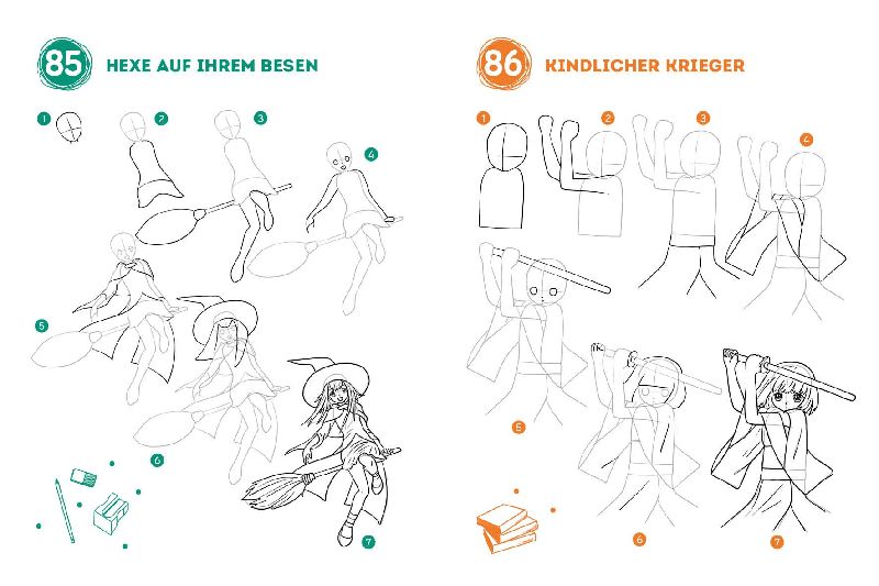 Produktbild: 300 Motive zeichnen - Manga