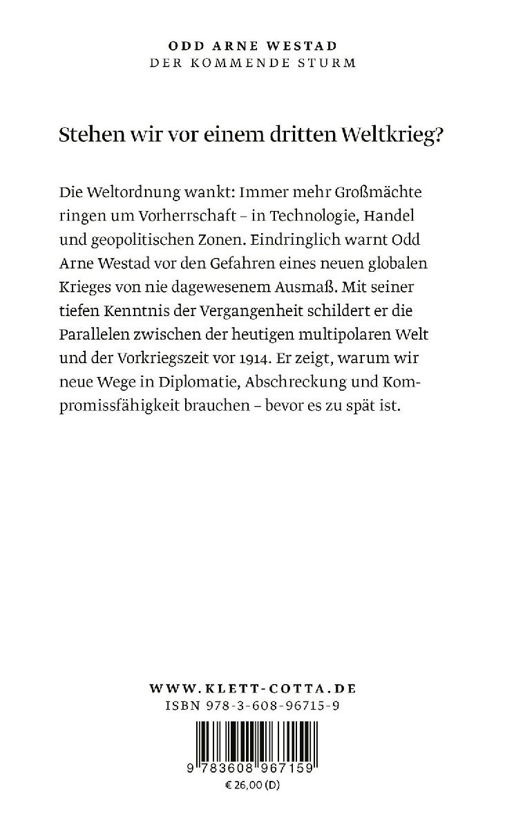 Produktbild: Der kommende Sturm