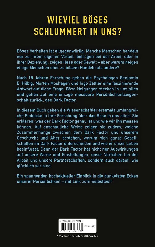 Produktbild: Dark Factor - die Essenz des Bösen in uns