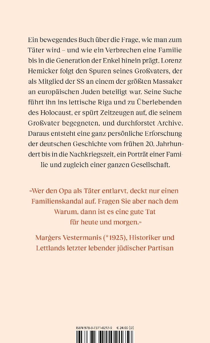 Produktbild: Mein Großvater, der Täter