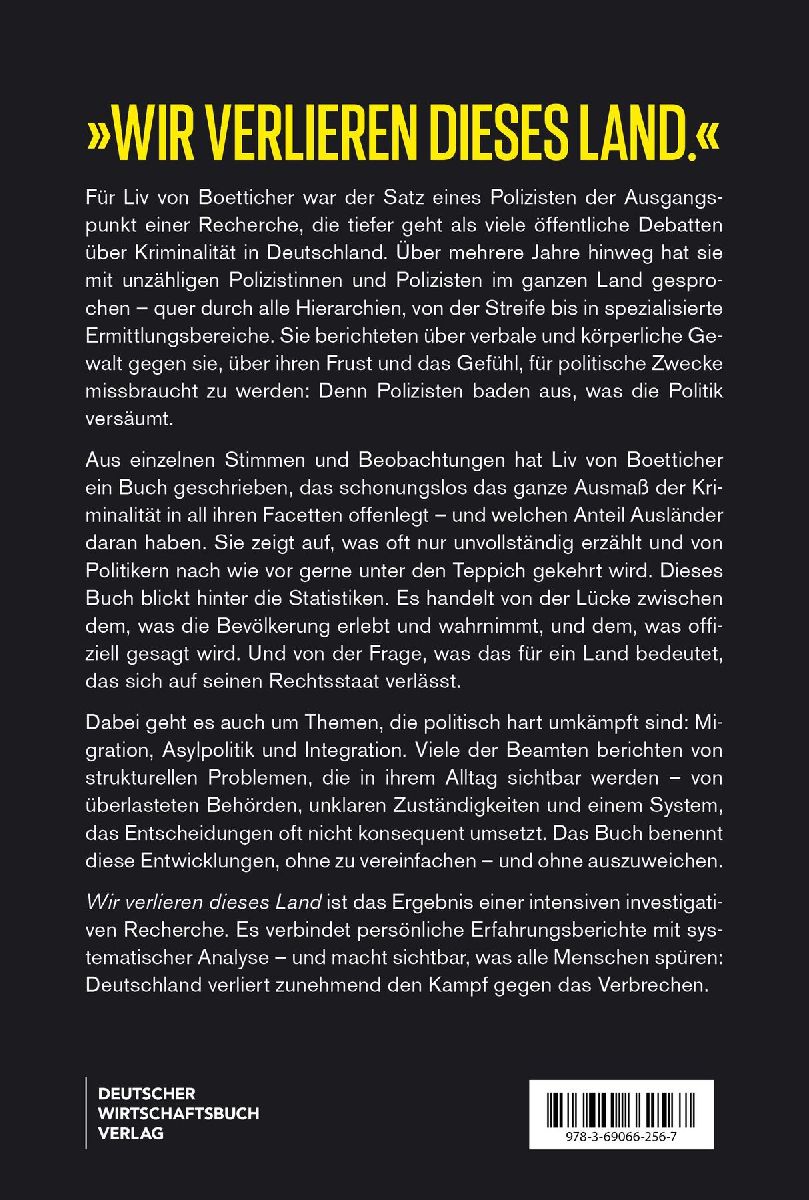 Produktbild: Wir verlieren dieses Land