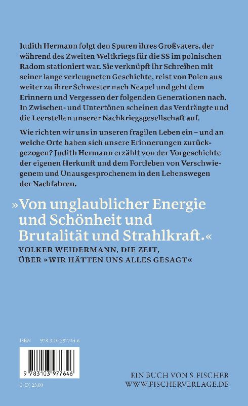 Produktbild: Ich möchte zurückgehen in der Zeit