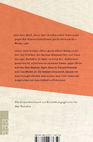 Produktbild: Jeder stirbt für sich allein