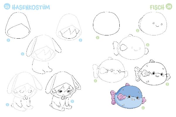 Produktbild: 300 Motive zeichnen - Kawaii