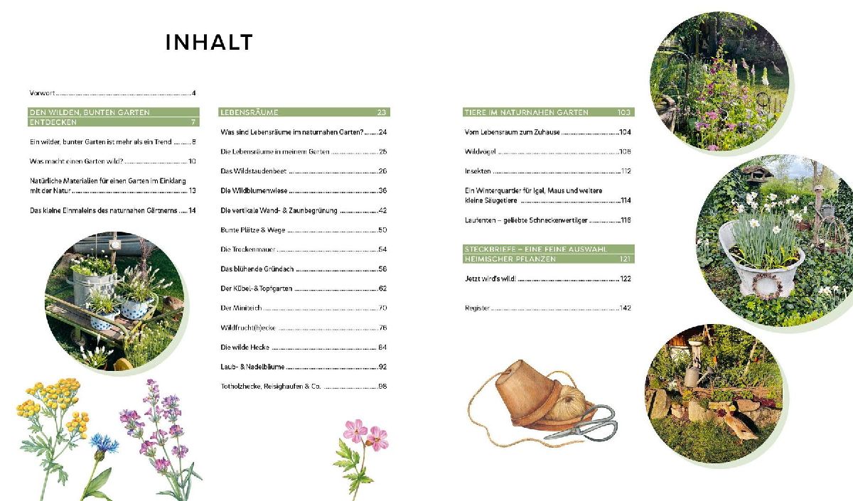 Produktbild: Mein wilder, bunter Garten - Einfach naturnah gärtnern