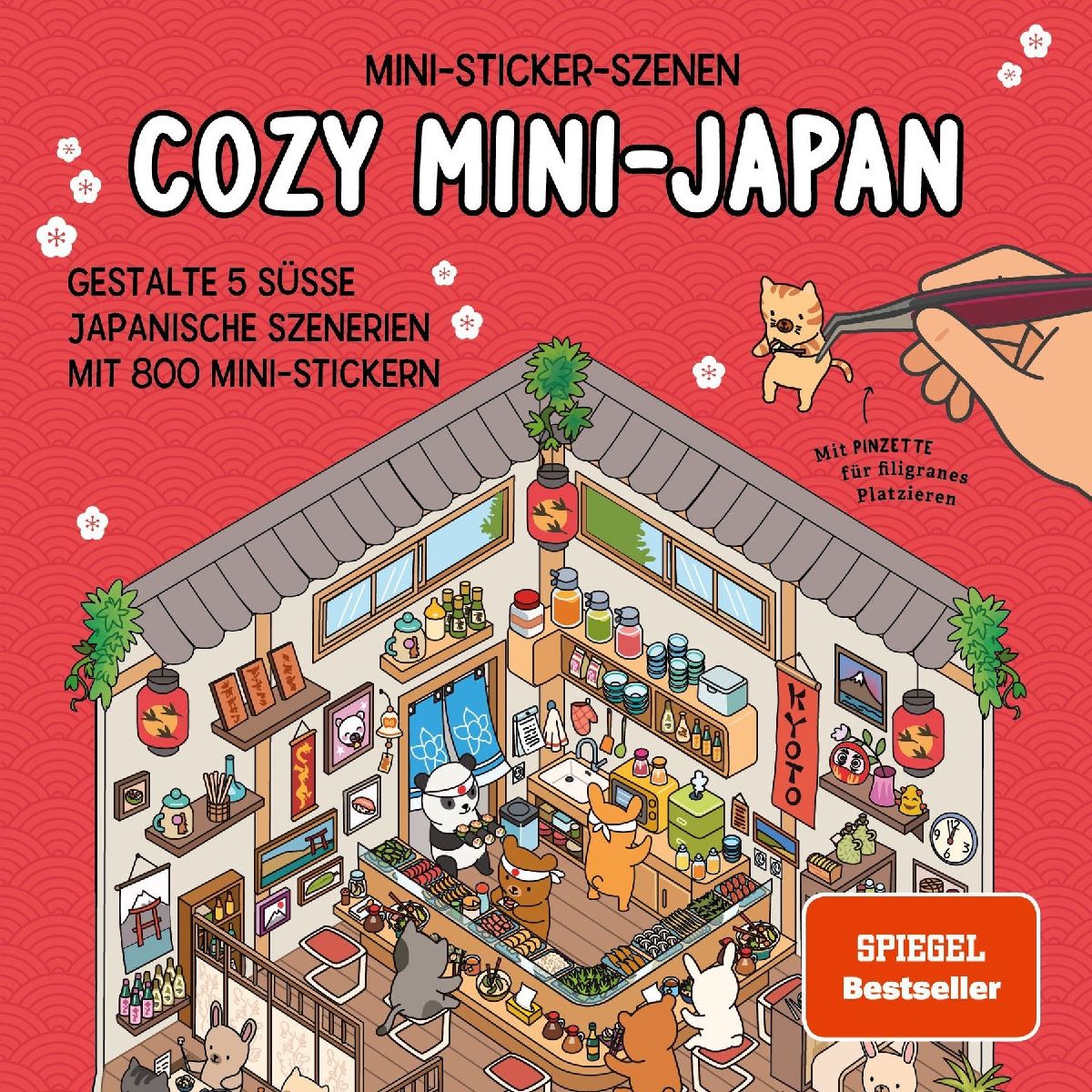 Produktbild: Mini-Sticker-Szenen - Cozy Mini-Japan I 3D-Sticker