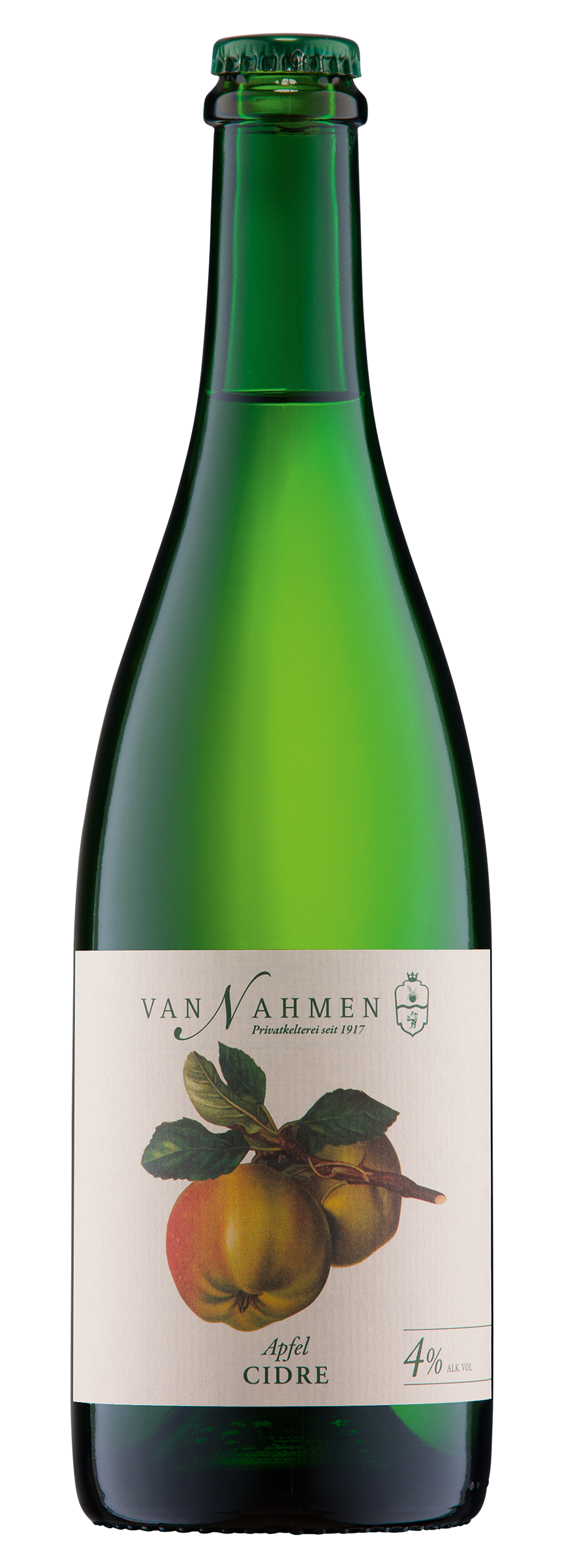 Van Nahmen – Cidre halbtrocken, feinherber Apfelcidre