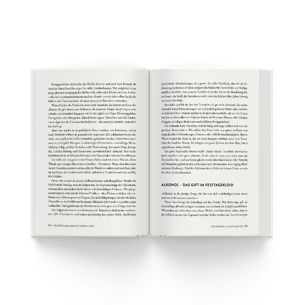 Produktbild: Spaziergang zur Unsterblichkeit - Mit kleinen Schritten länger besser leben, Longevity Ratgeber für mehr Healthspan statt Lifespan, gesunde Gewohnheiten zu Bewegung, Ernährung, Schlaf, Prävention & mentale Gesundheitit