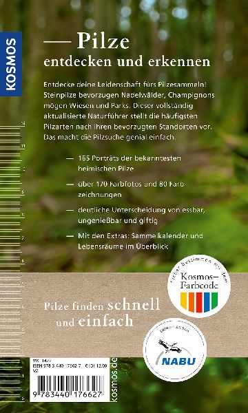 Produktbild: Kosmos Pilzführer für unterwegs