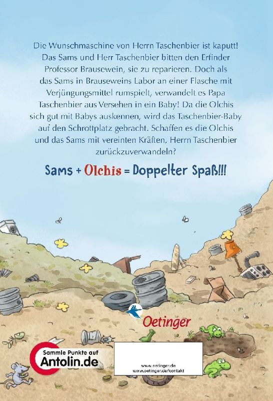 Produktbild: Die Olchis und das Sams. Die kaputte Wunschmaschine