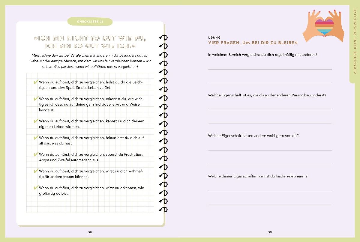Produktbild: Selbstliebe in 50 Checklisten