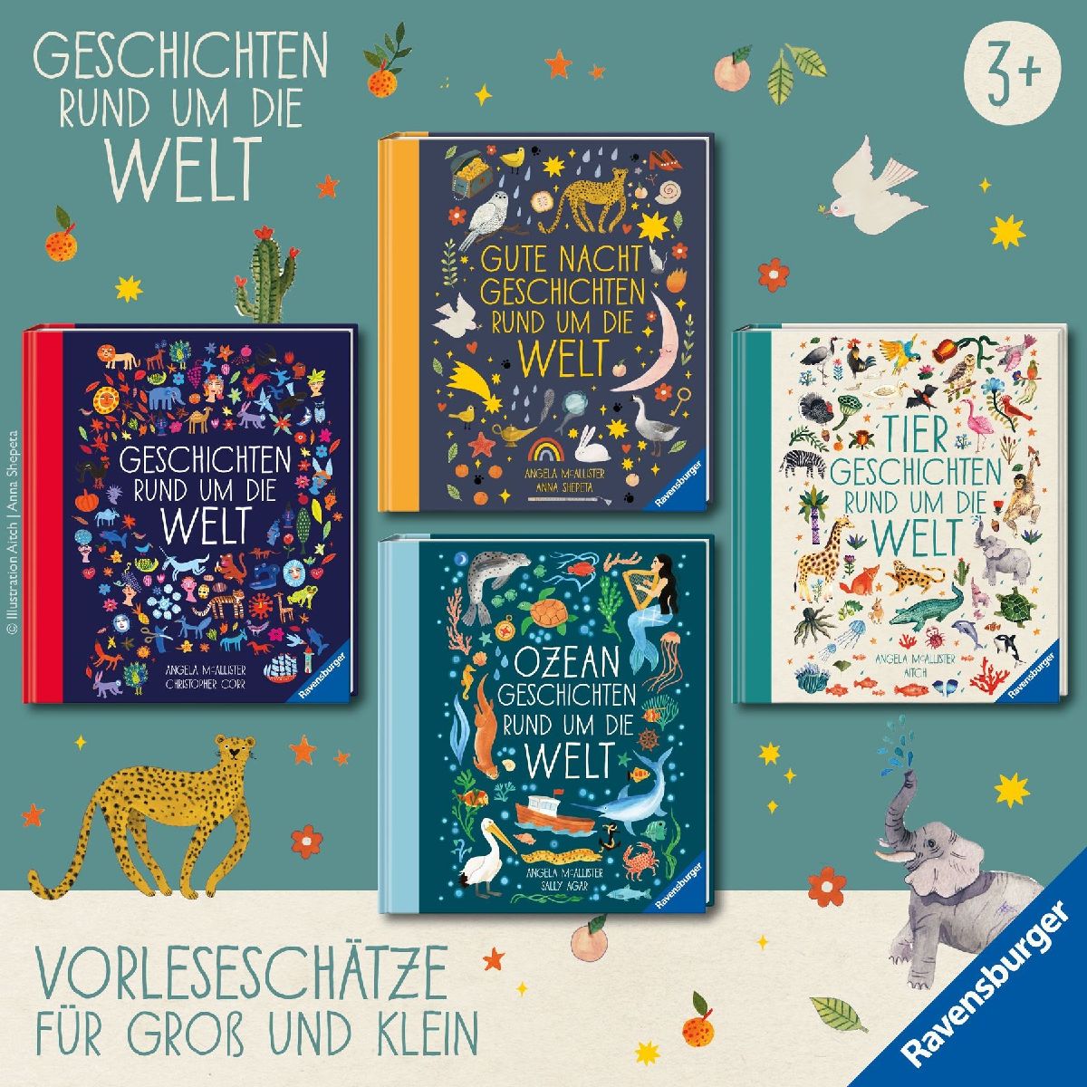 Produktbild: Tiergeschichten rund um die Welt