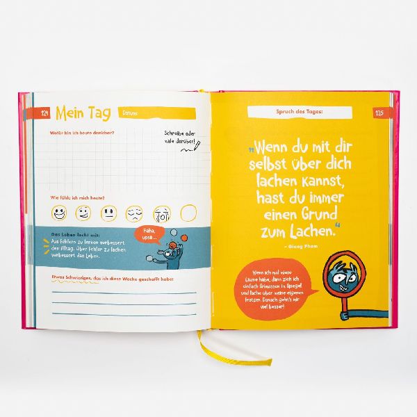 Produktbild: Das 6-Minuten-Tagebuch für Kinder (koralle)