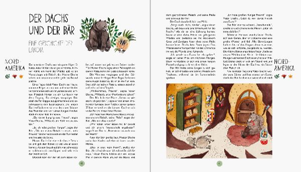 Produktbild: Tiergeschichten rund um die Welt