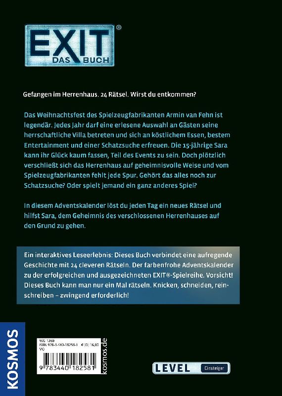 Produktbild: EXIT® - Das Buch: Der Adventskalender