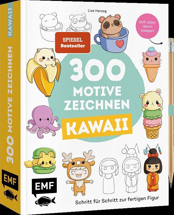 Produktbild: 300 Motive zeichnen - Kawaii