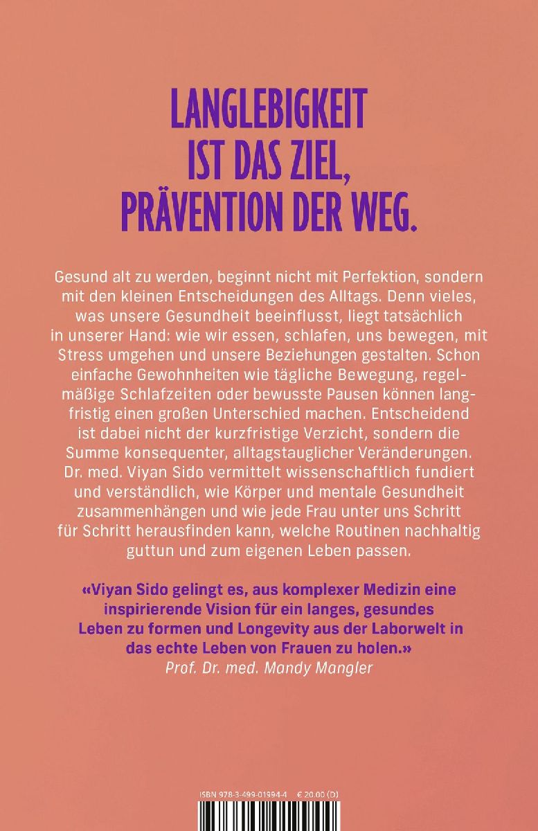 Produktbild: Die Longevity-Strategie für Frauen
