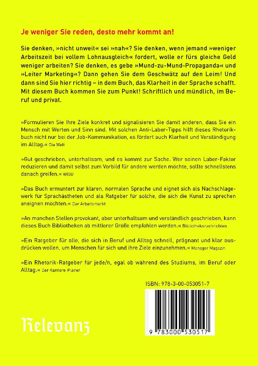 Produktbild: Komm zum Punkt!