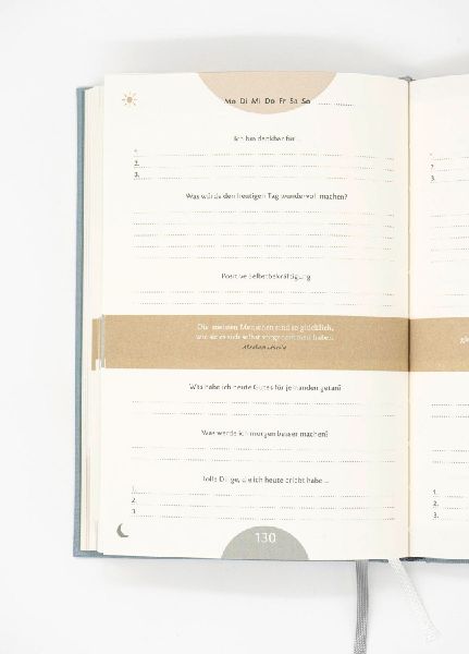 Produktbild: Das 6-Minuten-Tagebuch (orchidee)