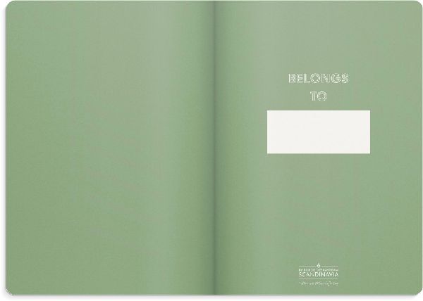 Produktbild: Burde Notizbuch Deluxe A5 grün