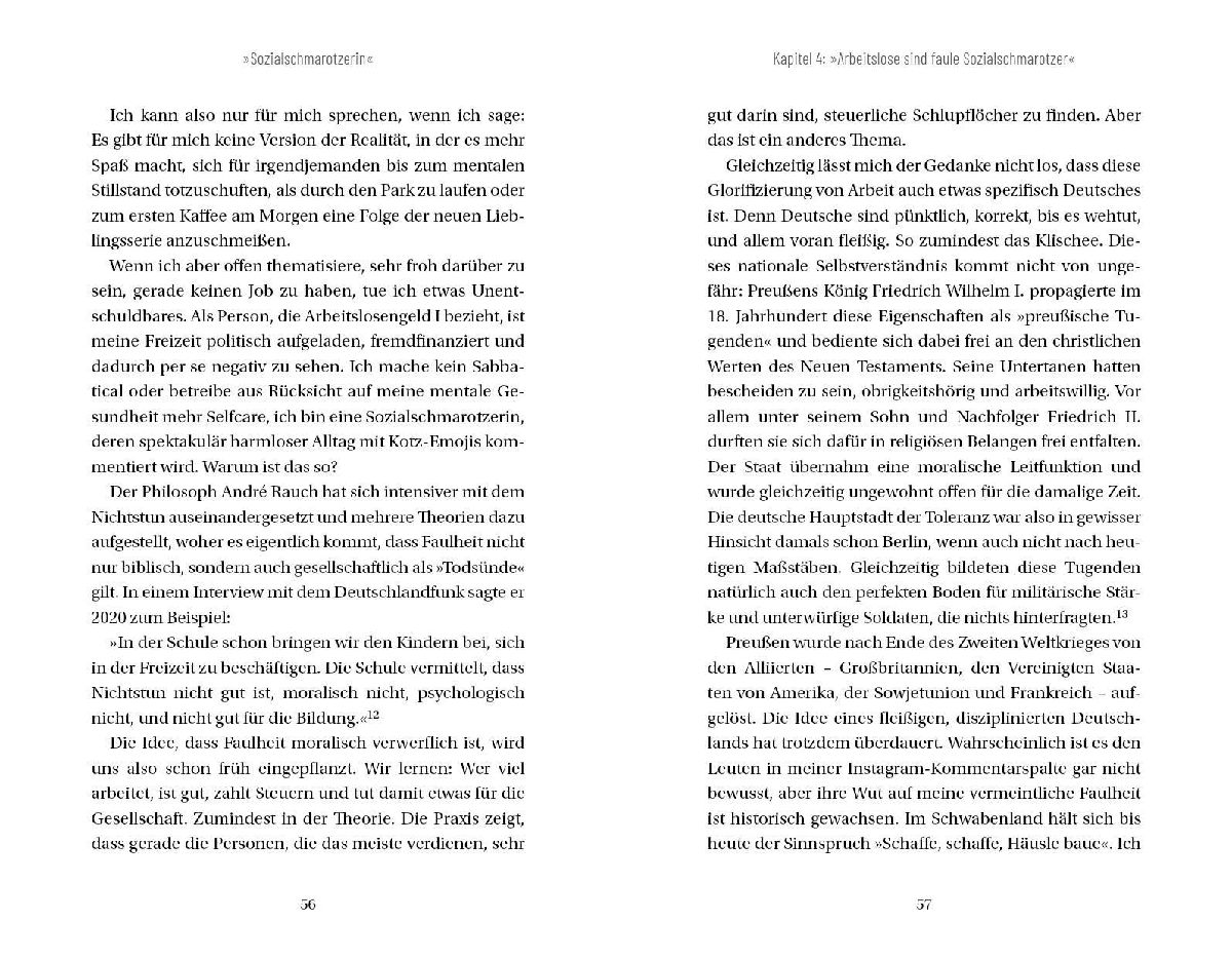 Produktbild: 'Sozialschmarotzerin'