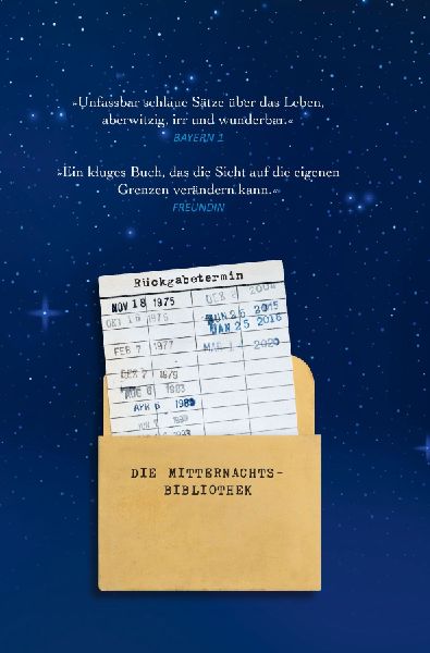 Produktbild: Die Mitternachtsbibliothek