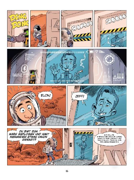 Produktbild: Elon & Jeff on Mars