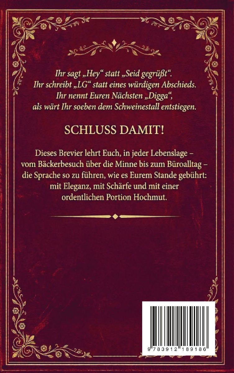 Produktbild: Haltet Euer Schandmaul! Der ultimative Knigge für den modernen Pöbel