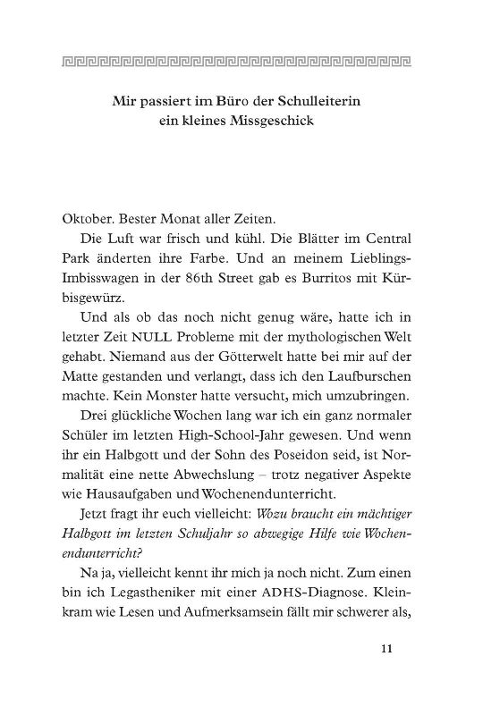 Produktbild: Percy Jackson 7: Der Zorn der dreifachen Göttin