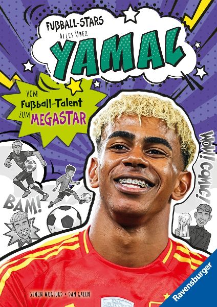 Produktbild: Fußball-Stars - Alles über Yamal. Vom Fußball-Talent zum Megastar