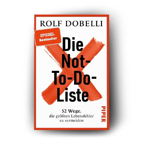 Produktbild: Die Not-To-Do-Liste