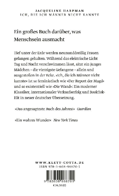 Produktbild: Ich, die ich Männer nicht kannte