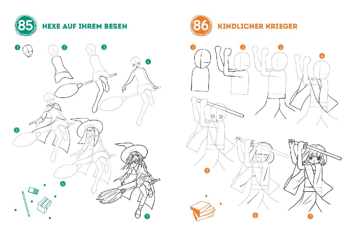 Produktbild: 300 Motive zeichnen - Manga