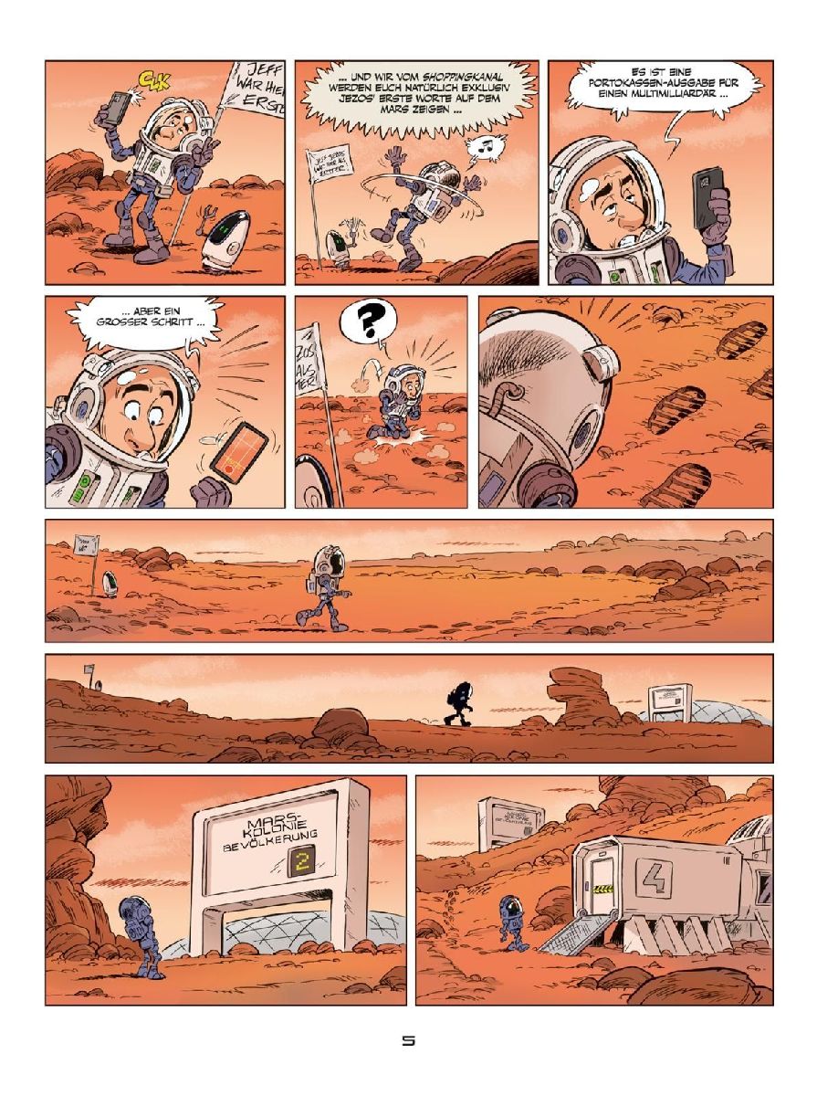 Produktbild: Elon & Jeff on Mars