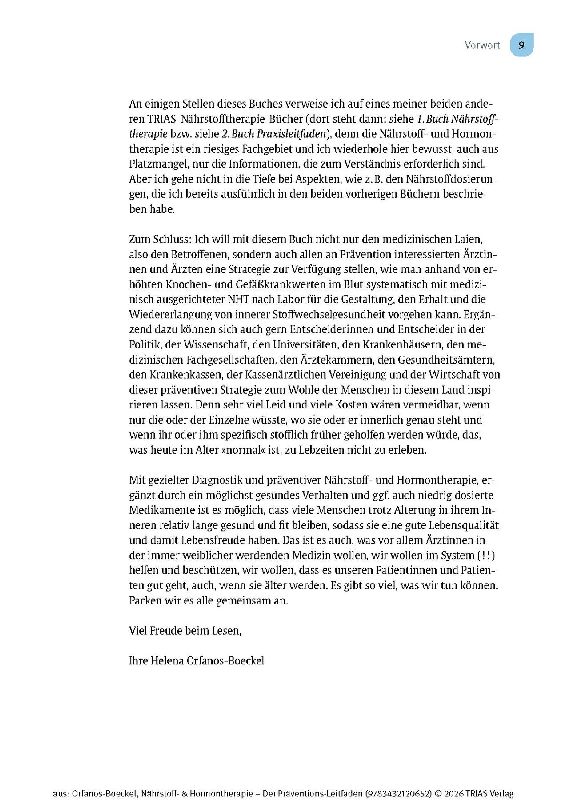 Produktbild: Nährstoff- & Hormontherapie - Der Präventions-Leitfaden