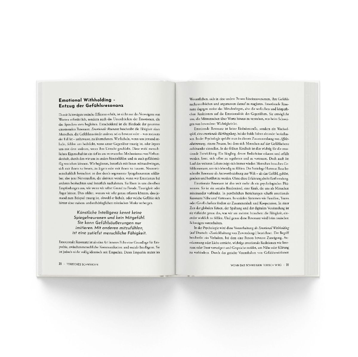 Produktbild: Toxisches Schweigen