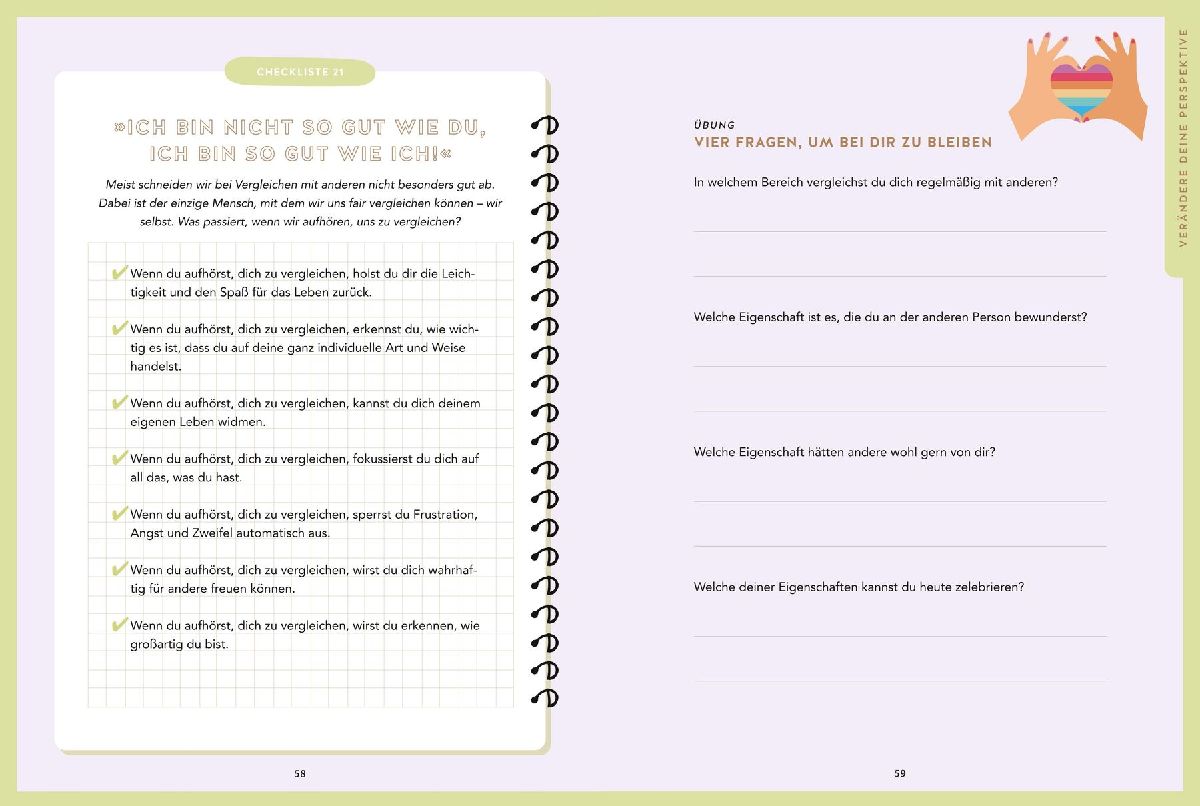 Produktbild: Selbstliebe in 50 Checklisten