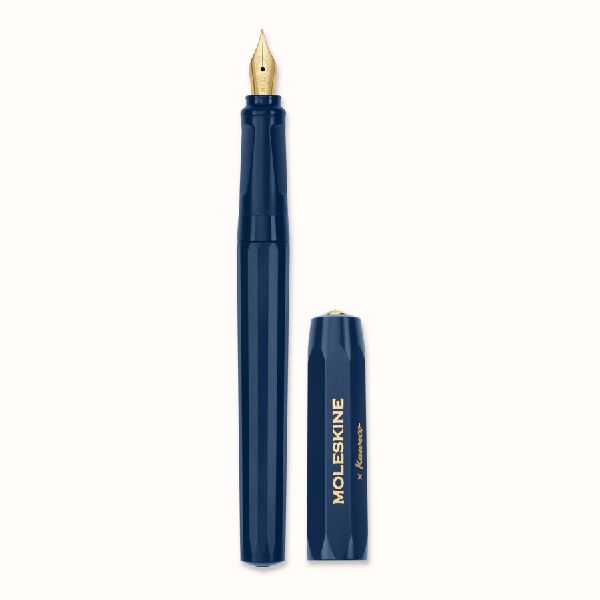 Produktbild: Moleskine Kaweco Fountain Pen, Blue, Medium Nib, Blue Ink