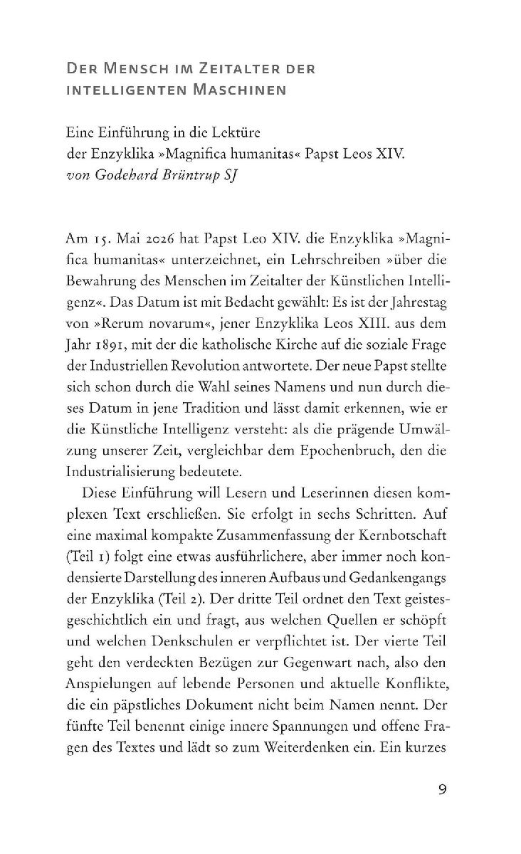 Produktbild: Magnifica humanitas: Die großartige Menschheit