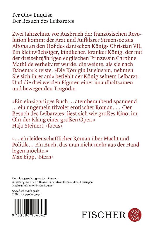 Produktbild: Der Besuch des Leibarztes