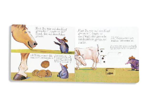 Produktbild: Vom kleinen Maulwurf, der wissen wollte, wer ihm auf den Kopf gemacht hat